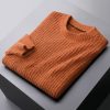 Men's solid color business high-end casual sweater