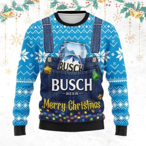 Busch Beer Christmas Ugly Sweater / [blueesa] /