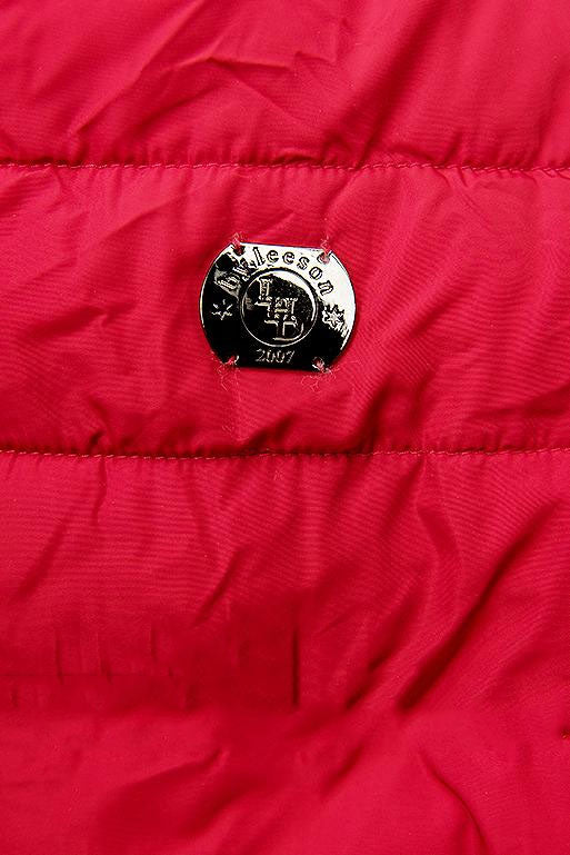 Winter sewn jacket red/black