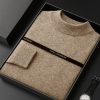 Men's casual autumn/winter khaki sweater