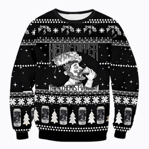 Men's Heady Topper Alchemist Beer 3D Print Ugly Christmas Sweatshirt / [blueesa] /