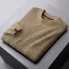 Men's solid color business high-end casual sweater