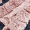 Women's Navy Pink Winter Parka