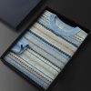 Men's fashion casual striped autumn and winter sweater