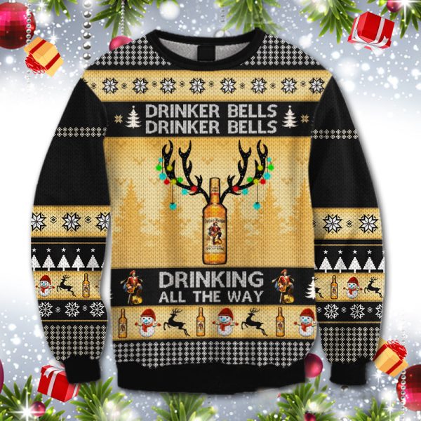 Drinker Bells Drinker Bells Drinking All The Way Captain Morgan Sweatshirt / [blueesa] /