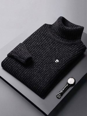 Men's business simple high-end casual sweater