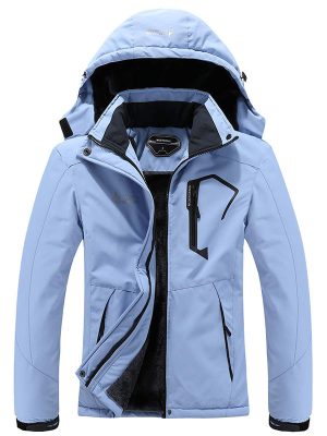 Women's waterproof winter warm ski jacket