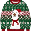 Unisex 3D Cucumber Can Print Christmas Sweatshirt / [blueesa] /