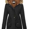 Women's hooded warm winter jacket