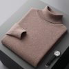 Men's six color solid color business simple high-end casual sweater