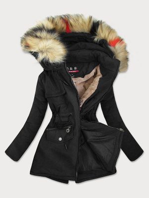 Ladies winter jacket black