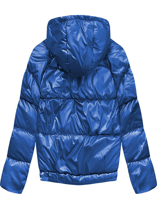 Ladies reversible blue jacket