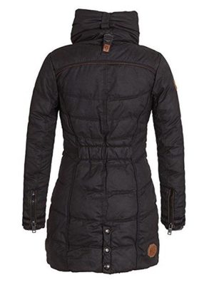 Women's slim mid-length down jacket