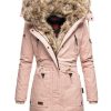 Women's slim zipper mid-length down jacket