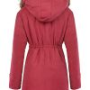 Women's hooded warm winter jacket