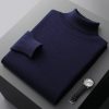 Men's six color solid color business simple high-end casual sweater