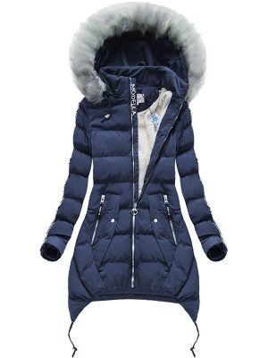 Ladies winter print jacket