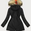 Ladies winter jacket black