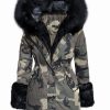 Military winter coat jacket