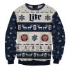 Unisex Miller Lite 3D Printed Christmas Sweatshirt / [blueesa] /