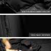 Women's warm parka jacket with battery