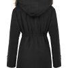 Women's hooded warm winter jacket