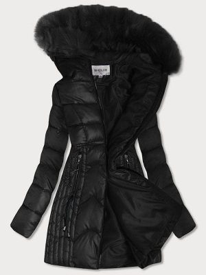 Ladies winter jacket black