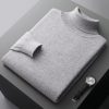 Men's six color solid color business simple high-end casual sweater