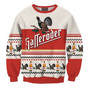 Unisex Hasserder Pils Drink Printed Christmas Sweatshirt / [blueesa] /