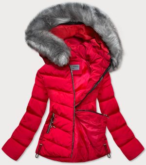 Red ladies winter jacket