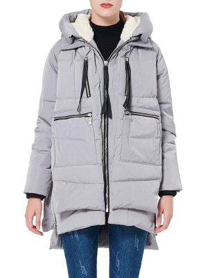 Ladies thick down jacket