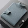 Men's six color solid color business simple high-end casual sweater