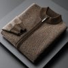 Men's fashionable tricolor autumn and winter sweater