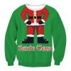 Unisex 3D Animal Sloth Print Christmas Sweatshirt / [blueesa] /