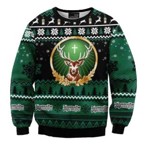 Unisex Jagermeister Negroni 3D PRINT Christmas Sweatshirt / [blueesa] /