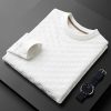 Men's solid color casual business sweater