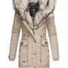 2in1 ladies winter warm jacket leather coat